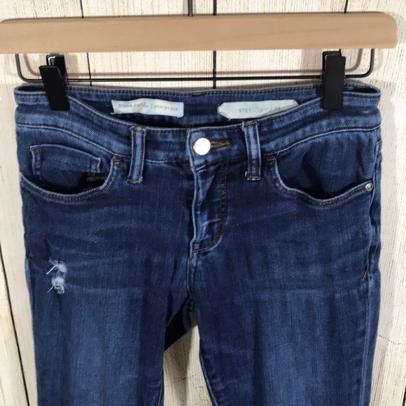 Pilcro & Letterpress Anthro Skinny Distressed - Picture 2 of 8